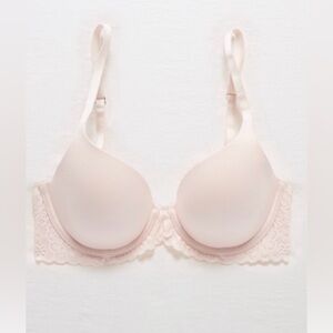 Pink Lace T-Shirt Bra (lightly lined)